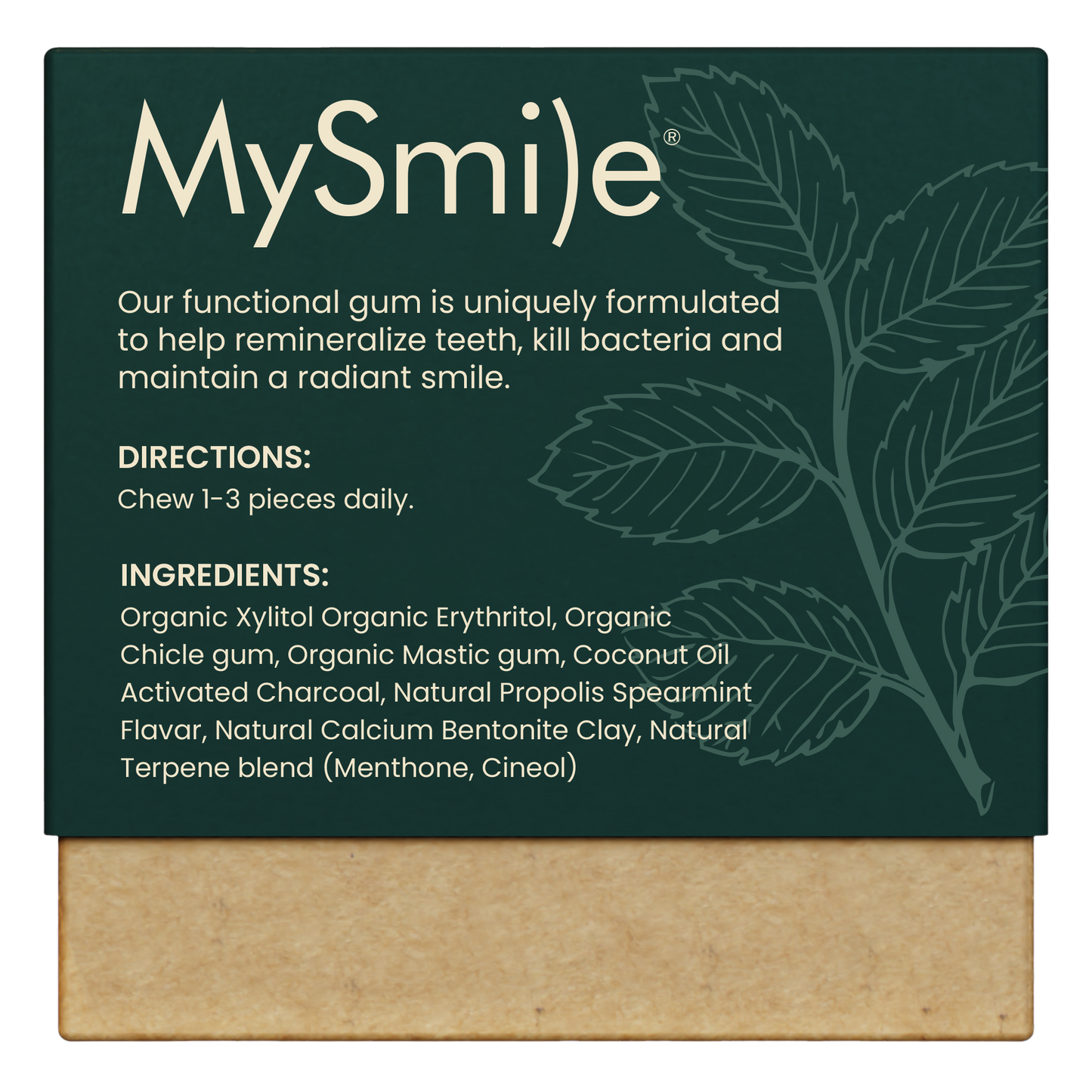 Natural Remineralizing Gum